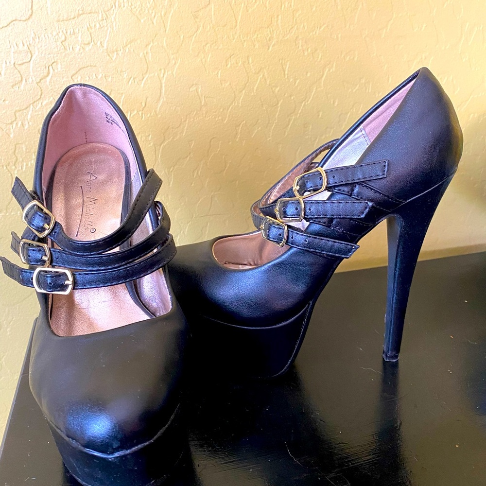 Black heels